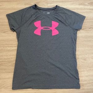 Girls’ Under Armour Short Sleeved Athletic Shirt